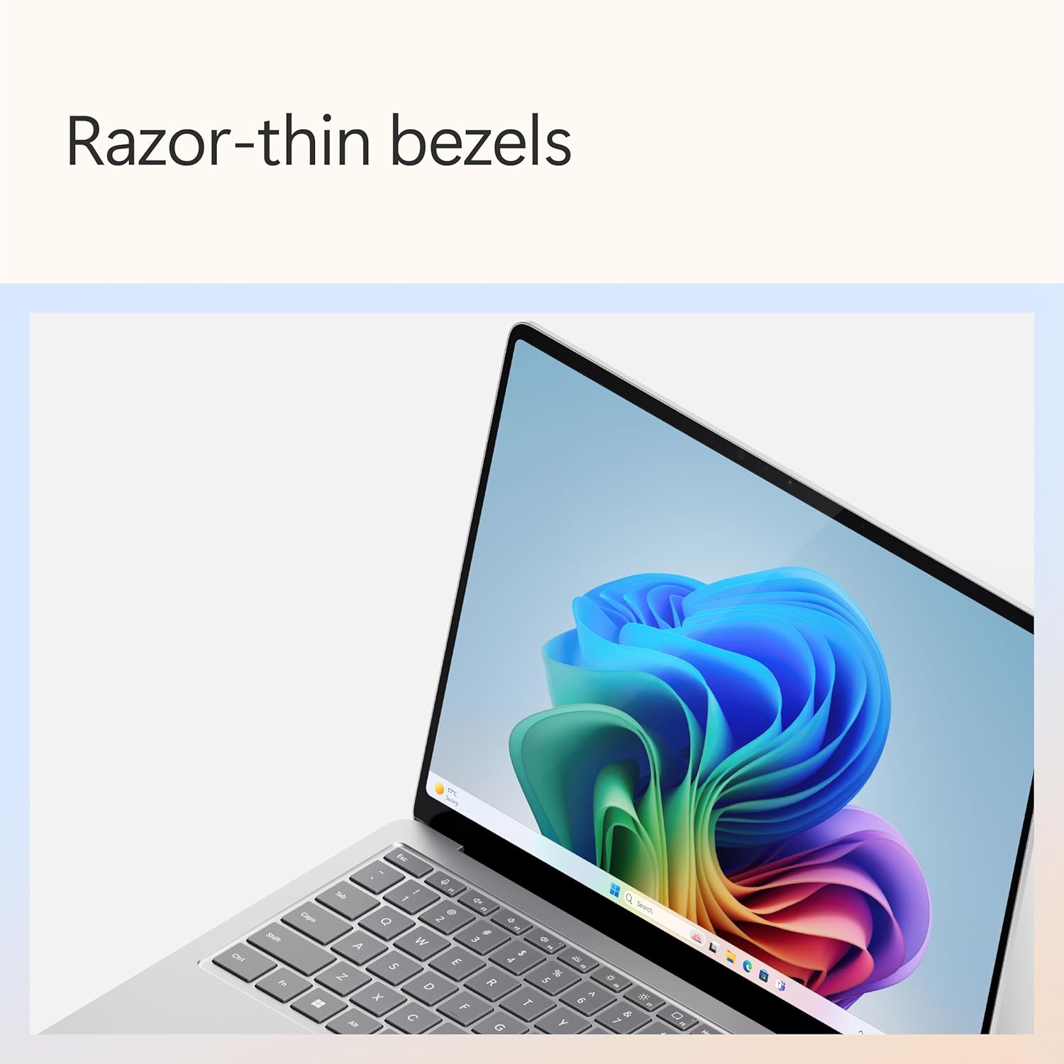 Buy Microsoft,Microsoft Surface Laptop 7th Edition 15" Copilot+ PC Platinum – Snapdragon X Elite, 16GB RAM, 256GB SSD, Wi-Fi 7, Windows 11 - Gadcet UK | UK | London | Scotland | Wales| Near Me | Cheap | Pay In 3 | Laptops